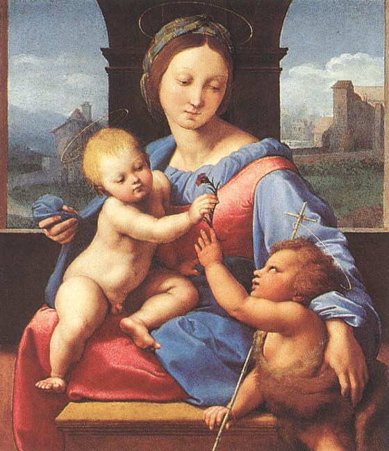 RAFFAELLO Sanzio Aldobrandini Madonna (Garvagh Madonna)